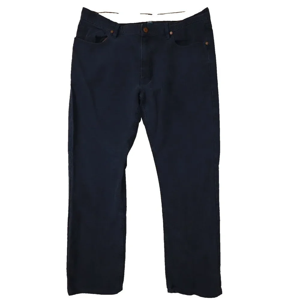 Polo‎ Ralph Lauren Men's Navy Blue 5 pocket pants size 38x32